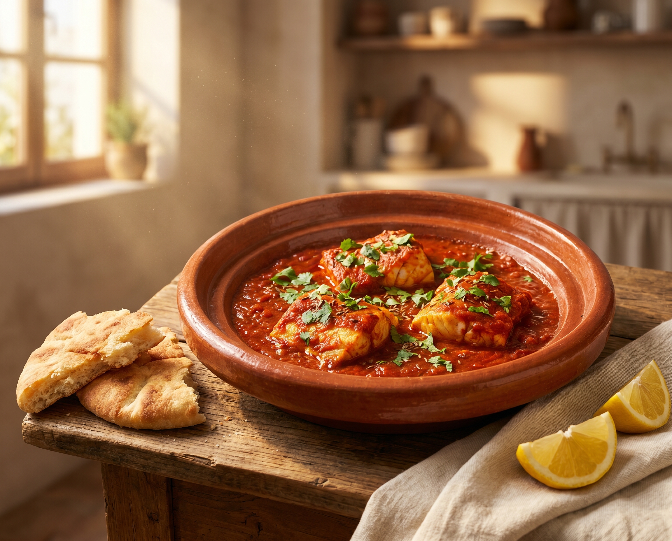 Friday chraime fish stew